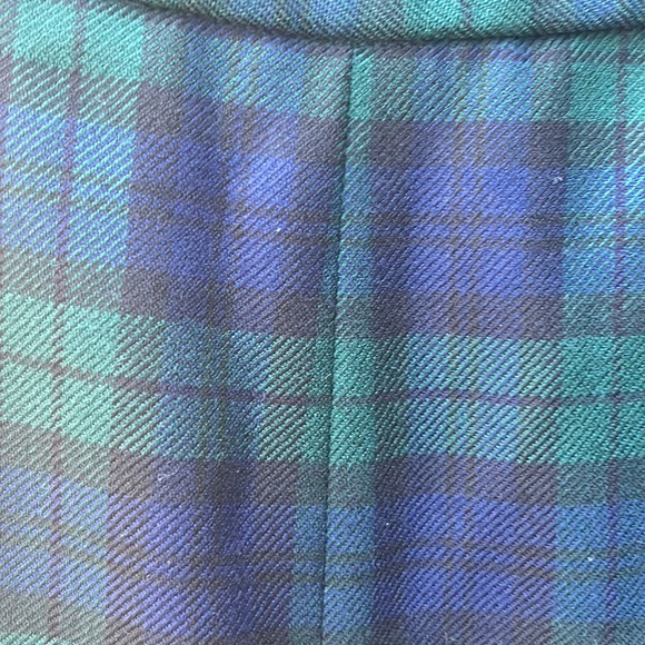 Pendleton NWOT pure wool high waisted pleated vintage retro style pants size 8 - Picture 3 of 12